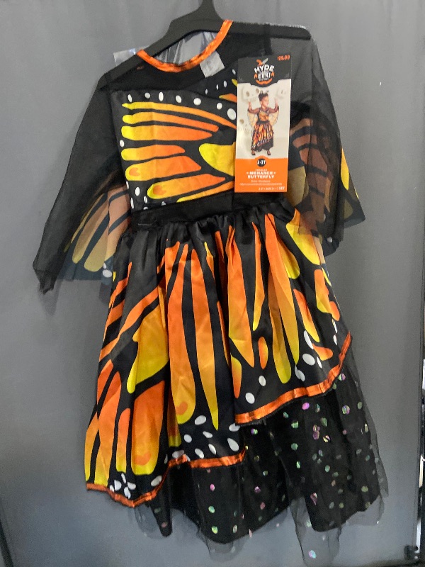 Photo 1 of Toddler 4-5T- Hyde and eek - Boutique Monarch Butterfly Halloween Costume 