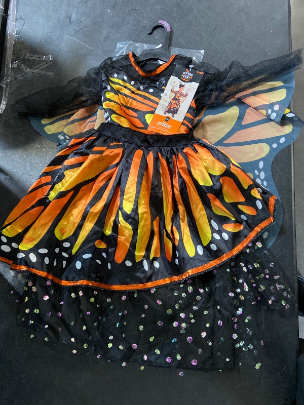 Photo 1 of Size 2/3 yrs - HYDE and EEK Boutique Monarch Butterfly Halloween Costume