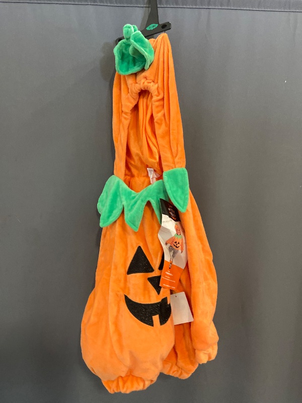 Photo 1 of Size 6/12 Months -Baby Boys Girls Hyde & Eek Pumpkin Halloween Costume 