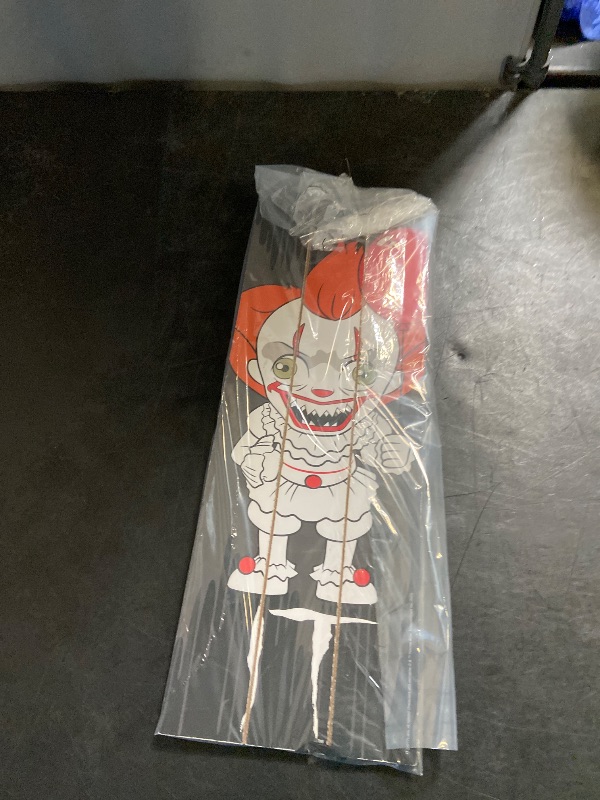 Photo 1 of Warner Bros. 20" IT Movie Pennywise Halloween Wall Decor with Easel
