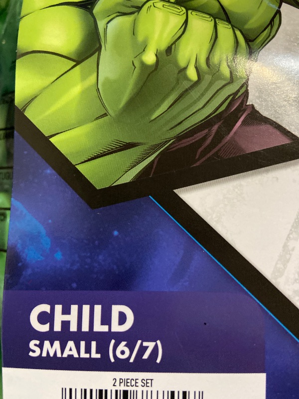 Photo 1 of Size S - Marvel Toddler Hulk Halloween Costume