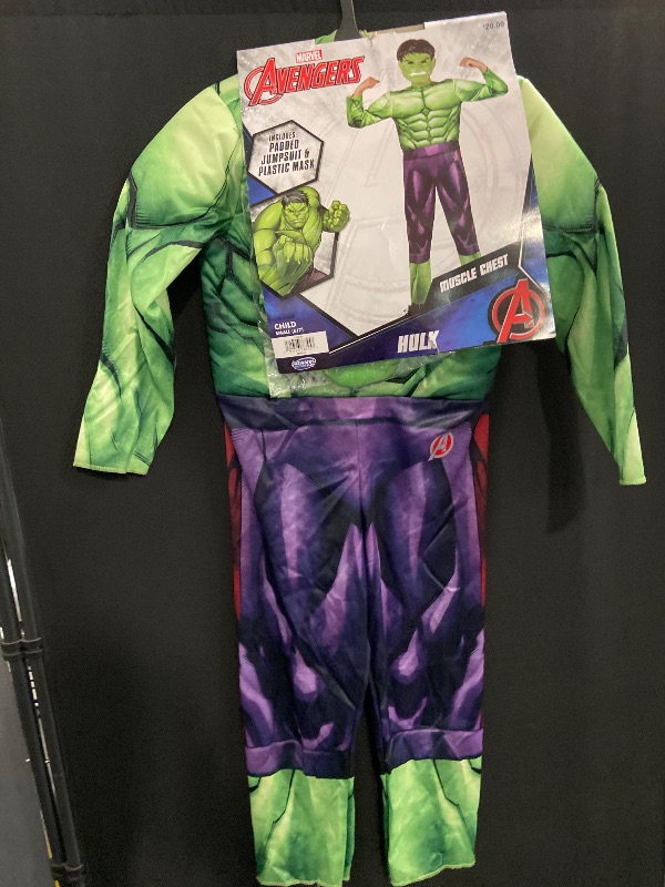 Photo 1 of Size S - Marvel Toddler Hulk Halloween Costume