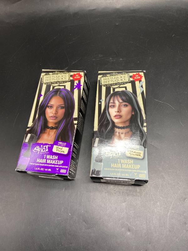 Photo 1 of Pack of 2 Splat 2 Wash Gel Temporary Hair Color