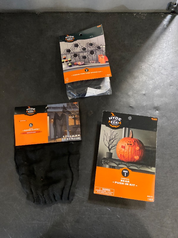 Photo 1 of 3 Item Bundle - Halloween accessories  