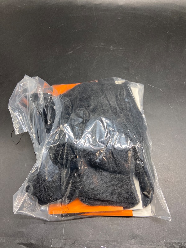 Photo 1 of Pack of 2 - 6 Gauze Cloth Black Halloween Decorative Prop - Hyde  EEK! Boutique