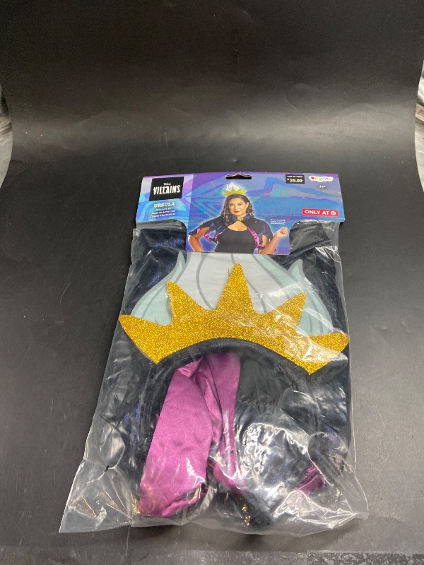 Photo 1 of  One Size Fits Most- Adult Disney Ursula Halloween Costume Kit