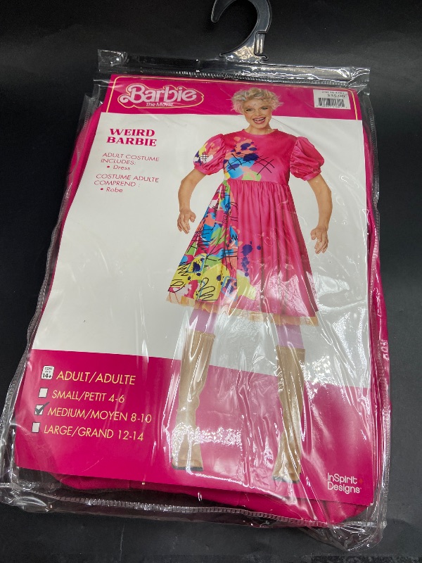Photo 1 of Size M - InSpirit Designs Adult Barbie the Movie Weird Barbie Costume | Officially Licensed | Barbie Movie Costumes | 