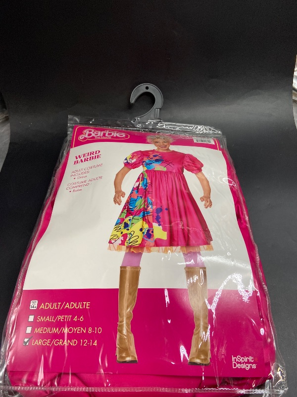 Photo 1 of (L) InSpirit Designs Adult Barbie the Movie Weird Barbie Costume | Officially Licensed | Barbie Movie Costumes | Weird Barbie- L