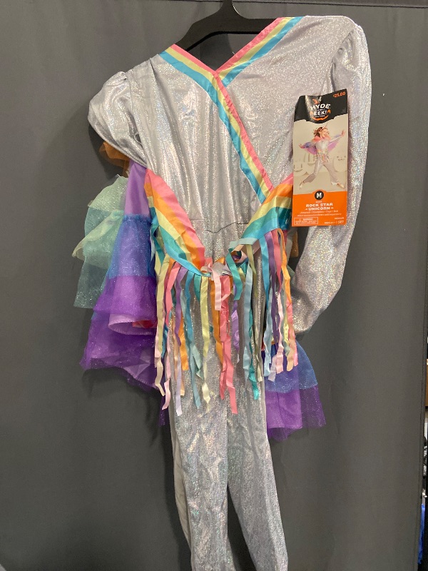 Photo 1 of (M) - Rock Star Unicorn Halloween Costume Jumpsuit