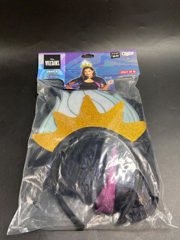 Photo 1 of Adult Disney Ursula Halloween Costume Kit One Size Fits Most