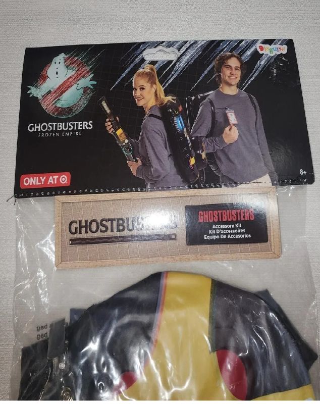 Photo 1 of Kids' and Adult Ghostbusters Halloween Accessory Kit One Size Fits Most