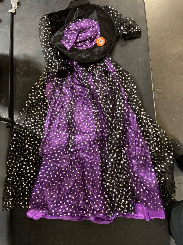 Photo 1 of Size L - Kids' Light Up Starlight Witch Halloween Costume 