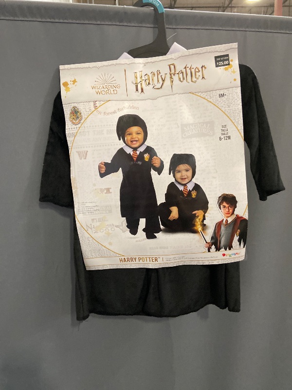 Photo 1 of Size 6-12M Disguise Baby Boys Harry Potter Costume, Official Outfit For Babies Infant And Toddler, Harry Potter