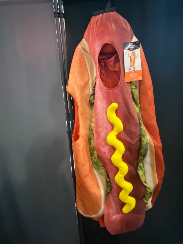 Photo 1 of One Size - ADULT - Kids' and Adult Hot Dog Halloween Costume One Size - Hyde & EEK! Boutique
