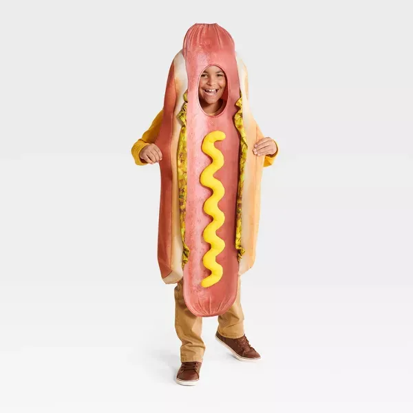 Photo 1 of One Size - Kids' and Adult Hot Dog Halloween Costume - Hyde & EEK! Boutique