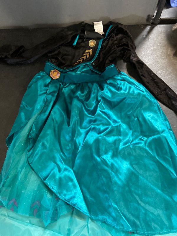 Photo 1 of  S (4-6x) - Kids Disney Frozen 2 Anna Deluxe Halloween Costume Dress