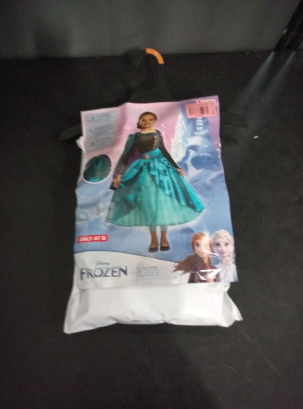 Photo 3 of  S (4-6x) - Kids Disney Frozen 2 Anna Deluxe Halloween Costume Dress