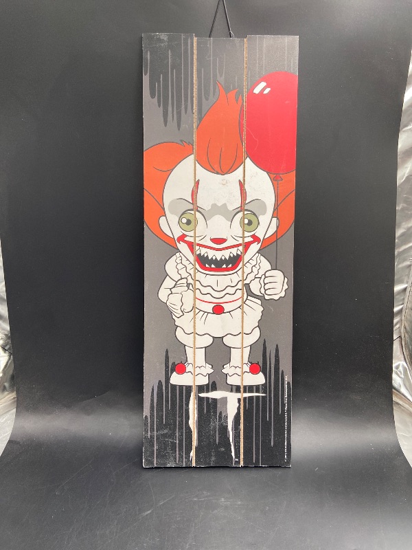 Photo 1 of Warner Bros. 20" IT Movie Pennywise Halloween Wall Decor with Easel