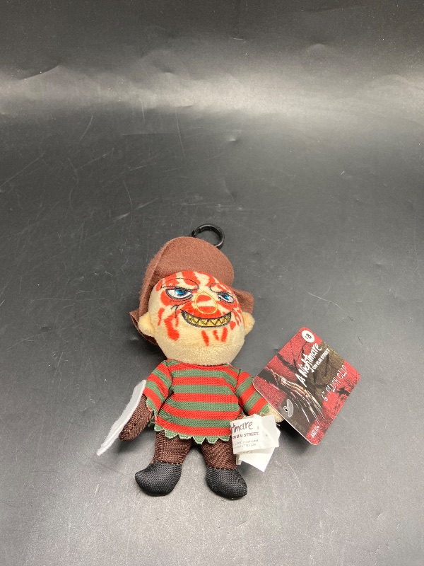 Photo 1 of  a Nightmare Before Elm Street Freddy Krueger Plush Halloween Decorative Clip