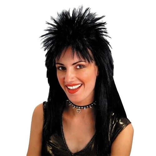 Photo 1 of Rocker Rock Wig Costume Cosplay Halloween Hyde and Eeek Boutique New Adult Black
