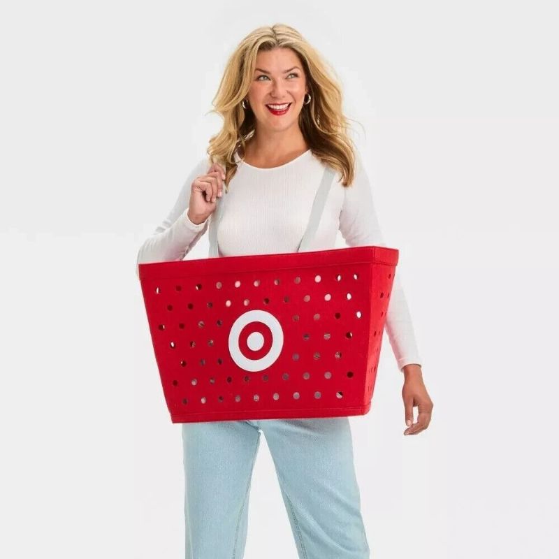 Photo 1 of Size 12+ Hyde & EEK! Kids & Adult Target Shopping Basket Halloween Costume