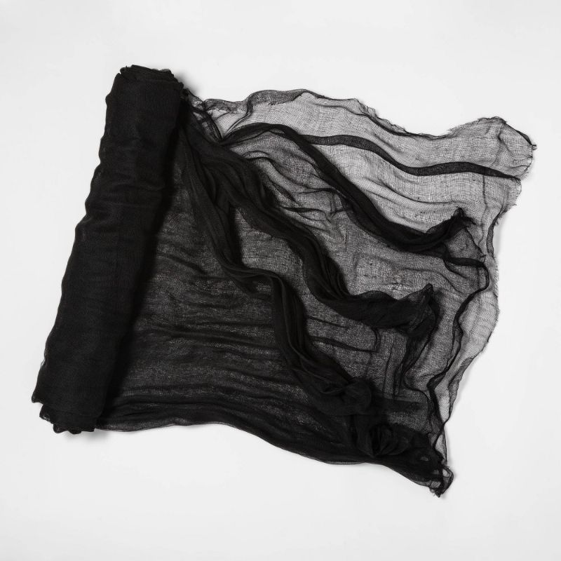 Photo 1 of 12.5' Jumbo Gauze Cloth Black Halloween Decorative Prop - Hyde & EEK! Boutique