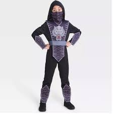 Photo 1 of Size S - Kids' White Tiger Warrior Halloween Costume Jumpsuit with Face Mask & Vest S- Hyde & EEK! Boutique