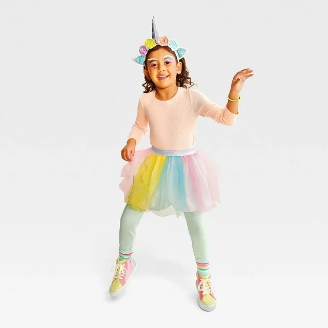 Photo 1 of Size One - Toddler Unicorn Halloween Costume Accessory Set - Hyde & EEK! Boutique 