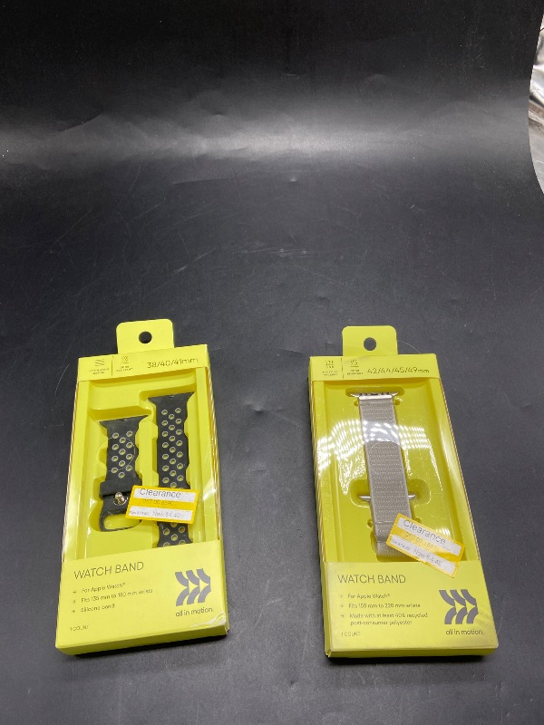Photo 1 of Pack of 2 - Apple Watch Nylon Band