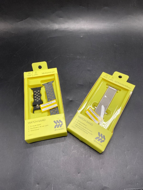 Photo 1 of Pack of 2 - Apple Watch Nylon Band