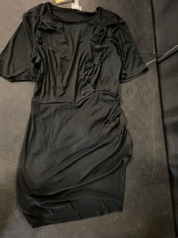 Photo 1 of  Future Collective Black M - Women's Short Sleeve Mini T-Shirt Dress 