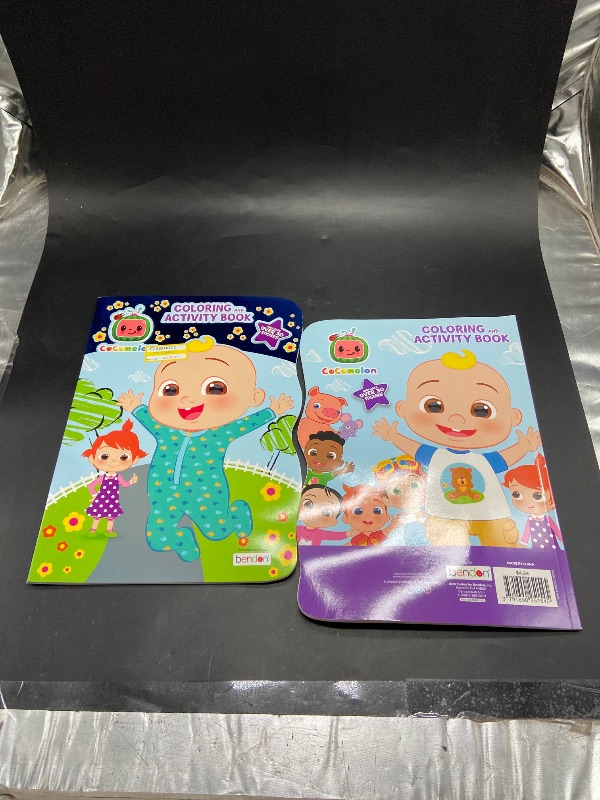 Photo 1 of 2 pack - CoComelon Shaped Coloring Book