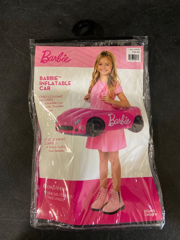 Photo 1 of One Size - InSpirit Designs Kids Inflatable Barbie Car Costume