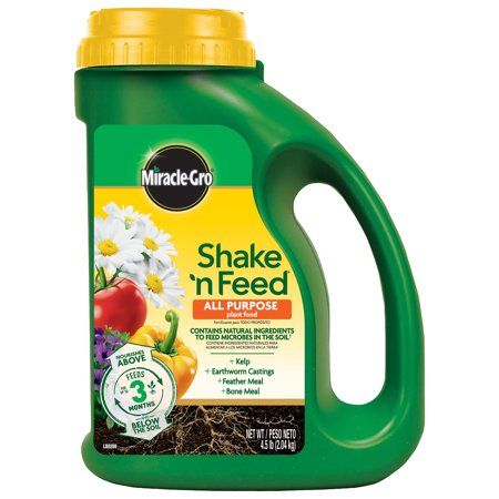 Photo 1 of Miracle Gro 3001910 4.5 Lbs Shake n' Feed® All Purpose Plant Food 12-4-8