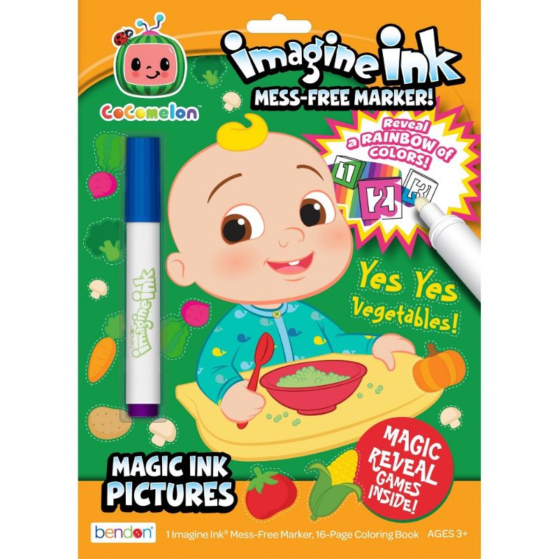 Photo 1 of CoComelon Imagine Ink Book