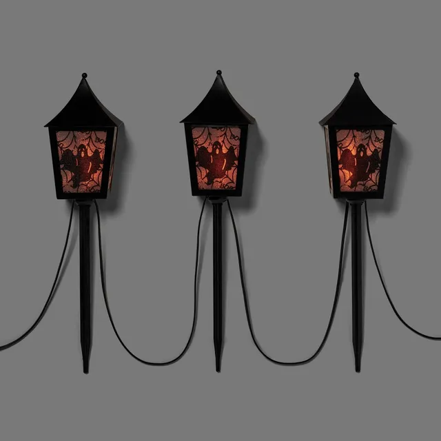 Photo 1 of Ghost Flicker Effect Halloween Novelty Incandescent Path Light - Hyde & EEK! Boutique 