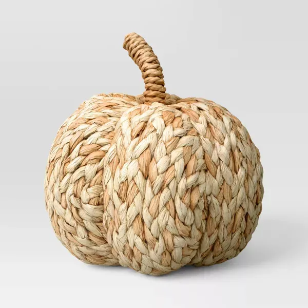 Photo 1 of Two mini -  Tone Woven Pumpkin Natural - Threshold