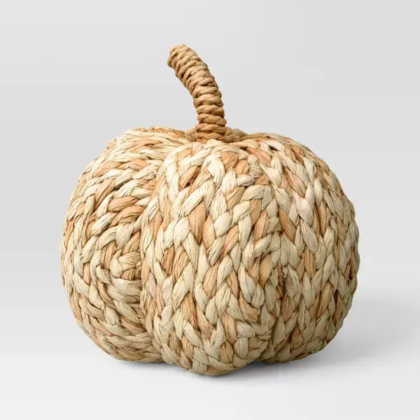 Photo 1 of Two Tone Woven Pumpkin Natural - Threshold