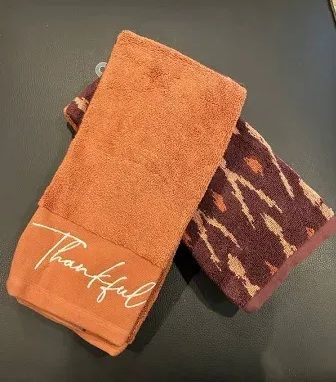 Photo 1 of 2pk Harvest Thankful Hand Towel - Threshold