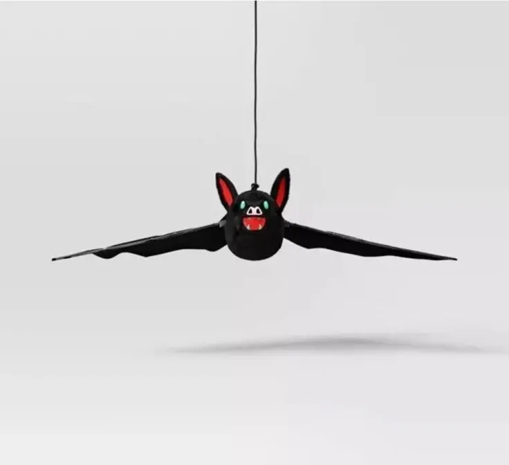 Photo 1 of Animated Swinging Flying Bat Halloween Decoration Prop Hyde & EEK! Boutique New