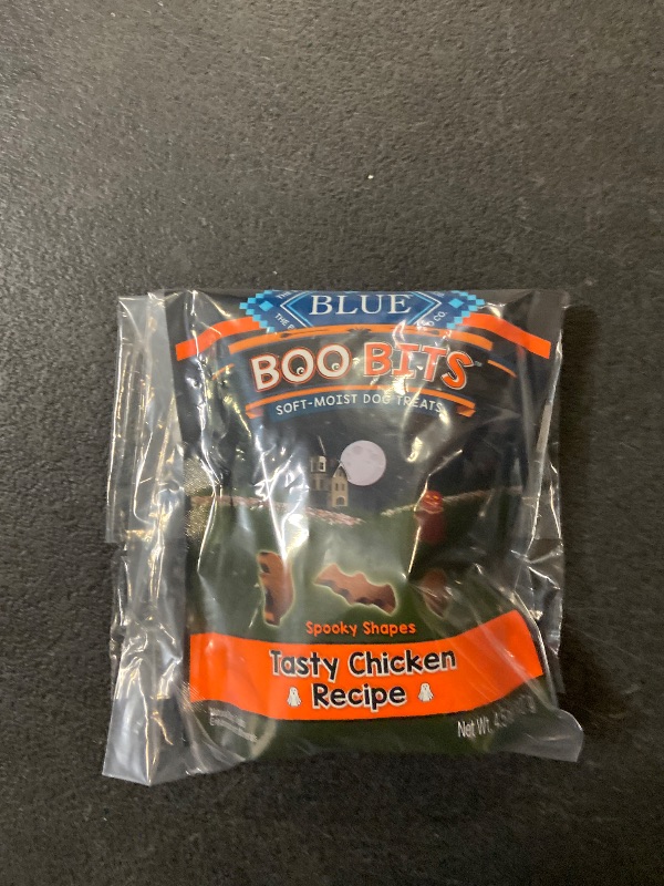 Photo 1 of Blue Buffalo Boo Bits Soft & Chewy Halloween Dog Treats, Tasty Chicken Recipe