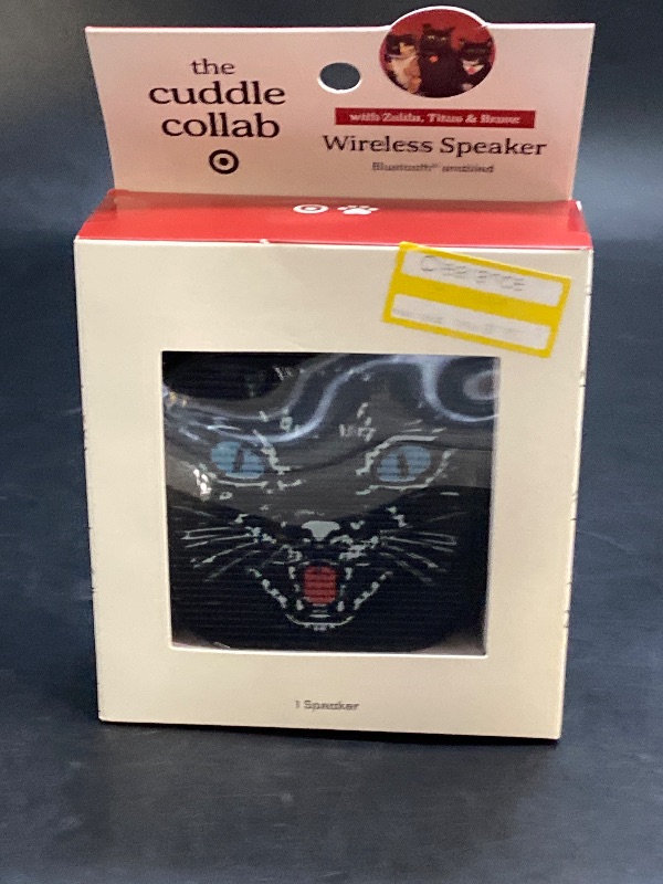 Photo 1 of Cat Portable Speaker - The Cuddle Collab with Zelda, Titus & Brave