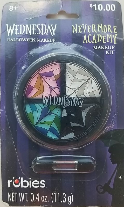 Photo 1 of New Rubies Wednesday, Nevermore Academy Halloween / Cosplay Makeup Kit