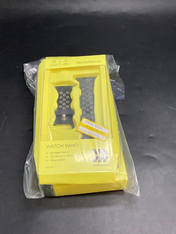 Photo 1 of Apple Watch Silicone Band 38/40/41mm - All in Motion