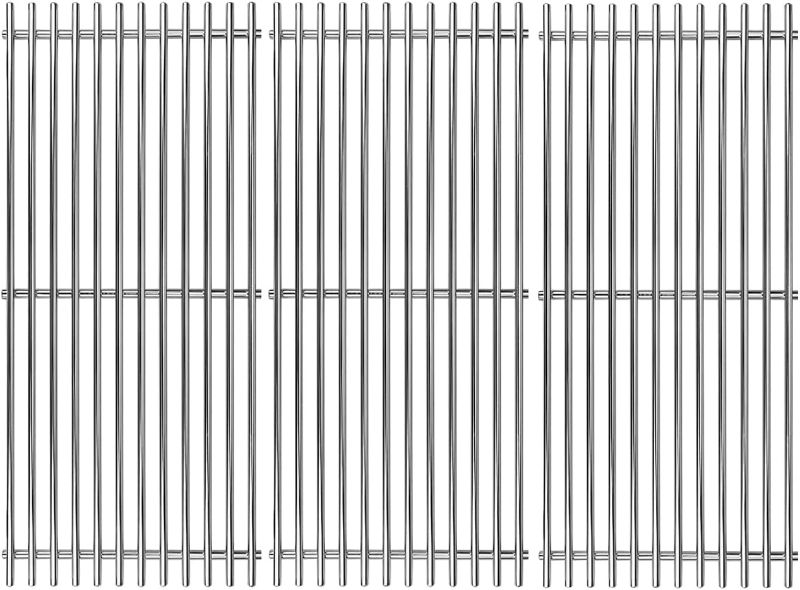 Photo 1 of Shengyongh SS36NB (3-Pack) 18" Stainless Steel Grates Replacement for American Outdoor 36" Grill  AOG 36 36PC,36-B-11,36NB,36NBL,36NBT