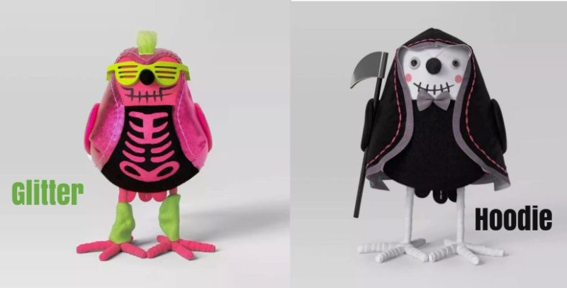 Photo 1 of Target Halloween Featherly friends ( pink glittery & black)
