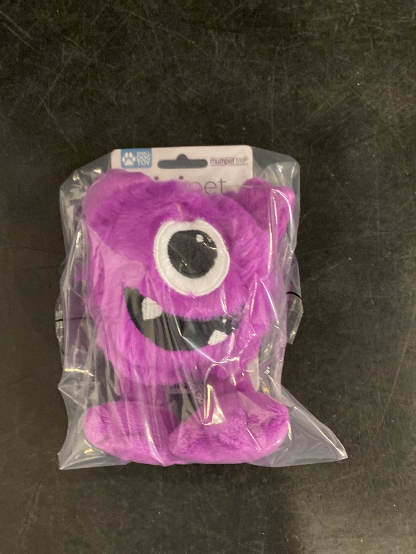 Photo 1 of Minipet Plush Monster Dog Toy 5" 