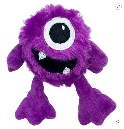 Photo 1 of Minipet Plush Monster Dog Toy 5" 