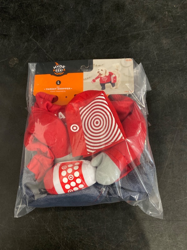 Photo 1 of (LARGE) Halloween Target Shopper Walker Dog Frontal Costume - Hyde and EEK! Boutique