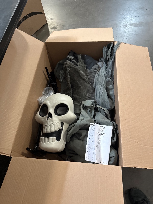 Photo 1 of Hyde and EEK! Boutique -  8 ft Skeleton Outdoor Halloween Decorative Prop 